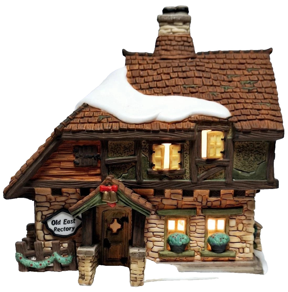 Dept 56 Heritage Collection Dickens Old East Rectory Retired 1998 NO Light